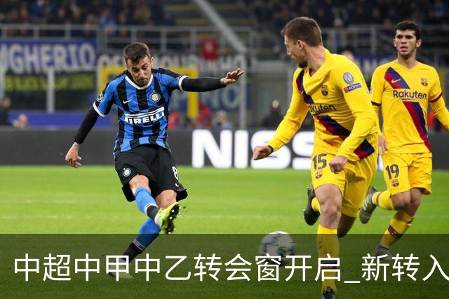 中超中甲中乙转会窗开启 新转入国内球员没有名额限制